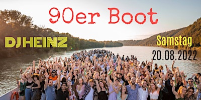 Die 90´er Bootsparty