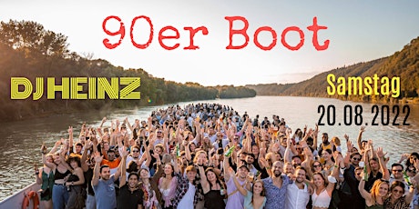 Die 90´er Bootsparty