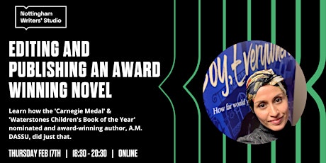 Editing & Publishing an Award-winning Novel with A.M.Dassu tickets