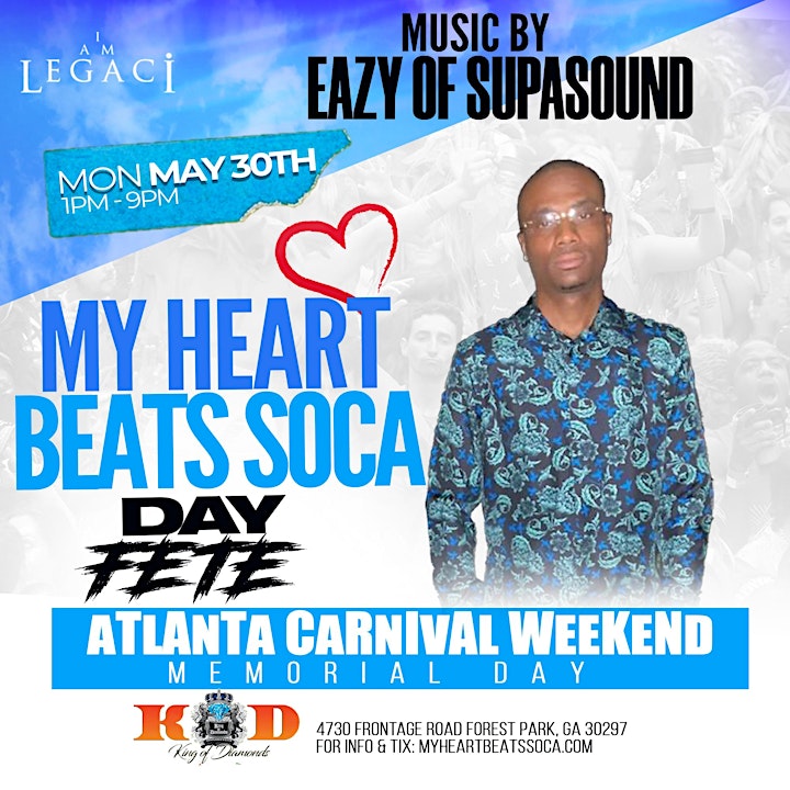 
		MY HEART BEATS SOCA  |  ATLANTA CARNIVAL 2022 MEMORIAL DAY image
