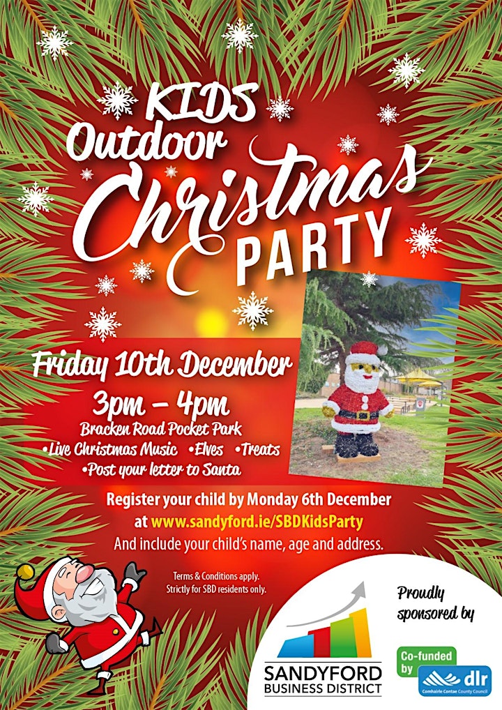 
		Sandyford Business District Kids Outdoor Christmas Party image
