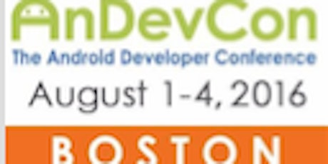 SALE: AnDevCon - The Android Developer Conference - Boston August 1-4, 2016 primary image