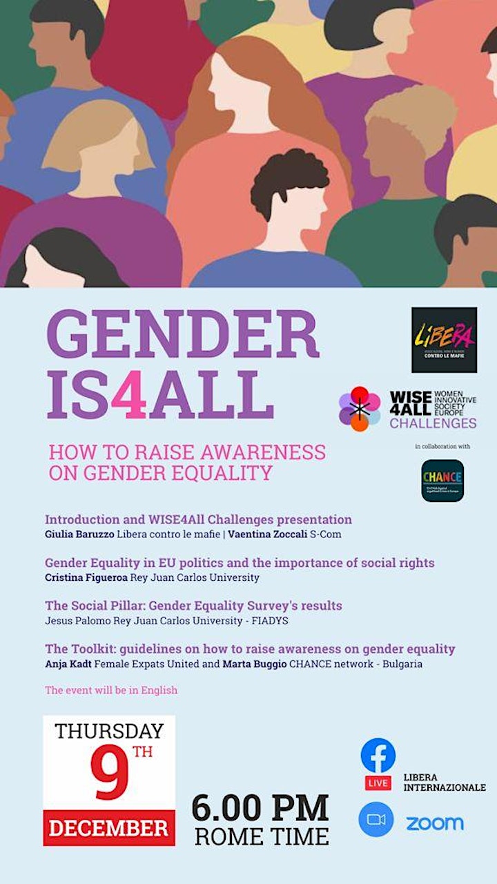 
		Female Expats United & WISE4ALL - How to raise awareness on Gender Equality image
