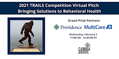 TRAILS Competition Virtual Pitch: Bringing Solutions to Behavioral Health tickets