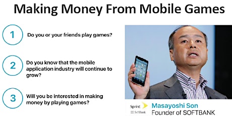 Play Mobile Games and Earn Money primary image