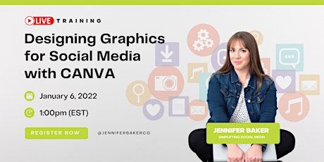 Designing Graphics for Social Media with CANVA | LIVE COURSE