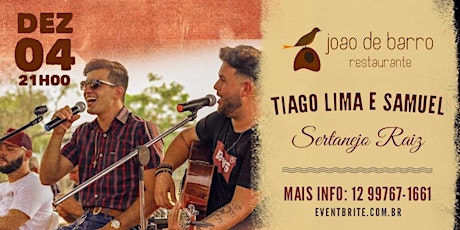 Imagem principal do evento Sertanejo Raiz com Tiago Lima & Samuel