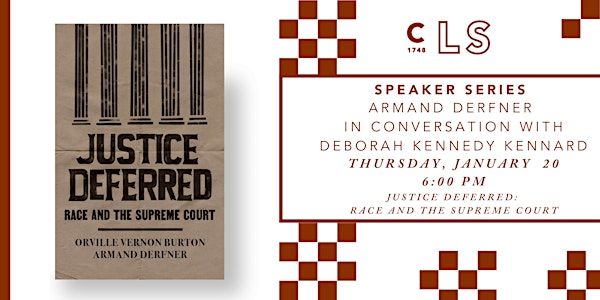 Speaker Series: Armand Derfner In Conversation with Deborah Kennedy Kennard