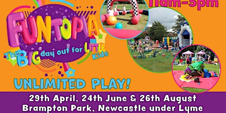 Funtopia at Newcastle under Lyme tickets