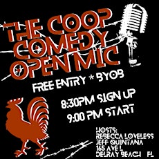 Coop Mic: Open Mic Night For All Types Of Comedy tickets