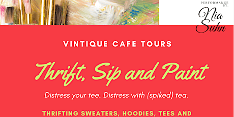 Thrift, Sip and Paint tickets
