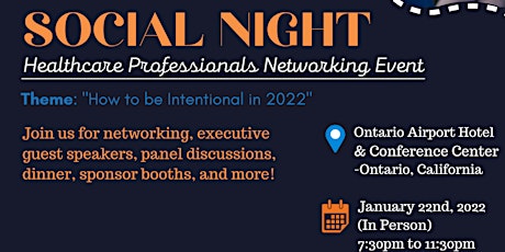 Social Night: Healthcare Professional Networking Event tickets