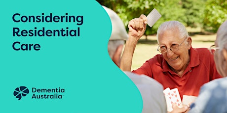 Considering Residential Care - Online - VIC tickets