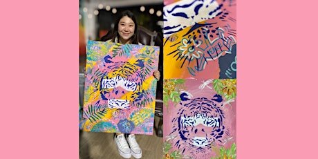 Tiger Paint and Sip Party  28.1.22 tickets
