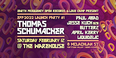 Earth Frequency 2022 Launch Party #1 ft. Thomas Schumacher tickets