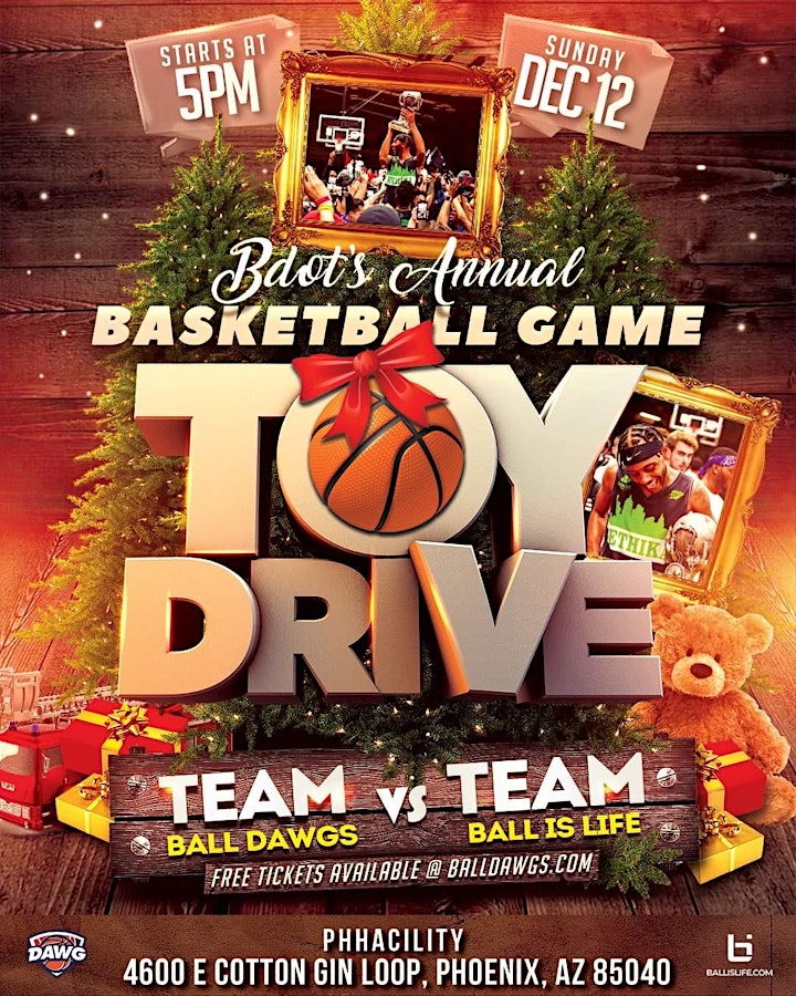 
		BDOT'S CELEBRITY BASKETBALL TOY DRIVE(DEC 12TH) image
