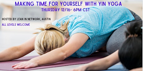 Making Time for Yourself with Yin Yoga primary image