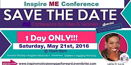 Inspire ME Conference- Being Fishers of Men 2016 primary image