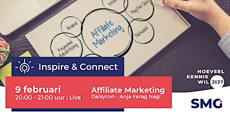 Inspire & Connect LIVE | Affiliate Marketing | Daisycon tickets