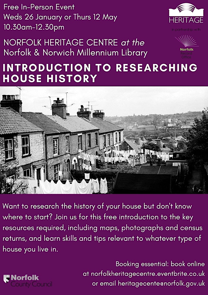 
		Introduction to Researching House History image
