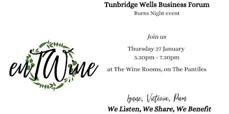 enTWine - Tunbridge Wells Business Forum - Burns Night Celebration tickets