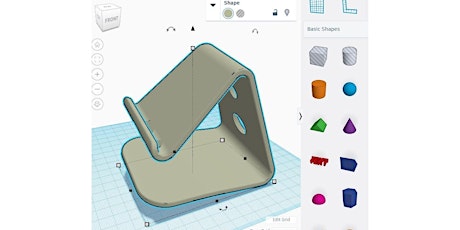 Design your own phone stand with Tinkercad