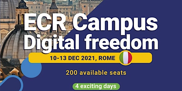 ECR PARTY CAMPUS A ROMA SU DIGITAL FREEDOM