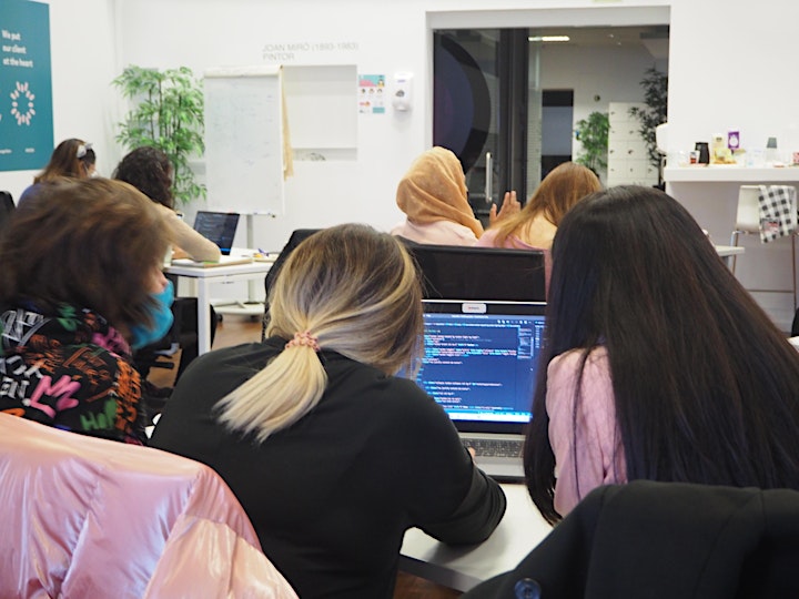
		CodeWomen and AllWomen Tech present: Coding Session, coaches available image
