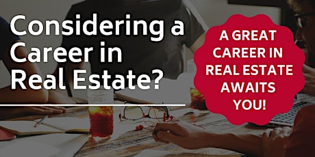 Career in Real Estate Seminar tickets
