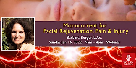 Microcurrent for Facial Rejuvenation, Pain & Injury: Online Webinar