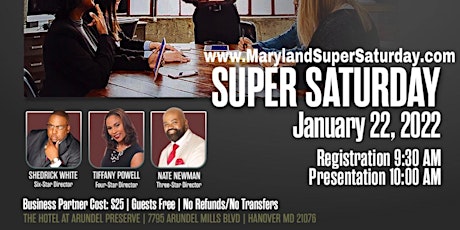 Maryland Super Saturday January 2022 tickets