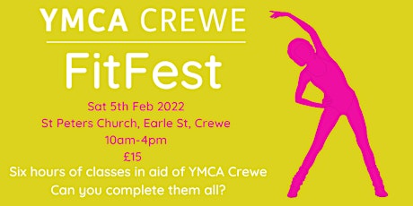FitFest - a YMCA Crewe fundraiser tickets
