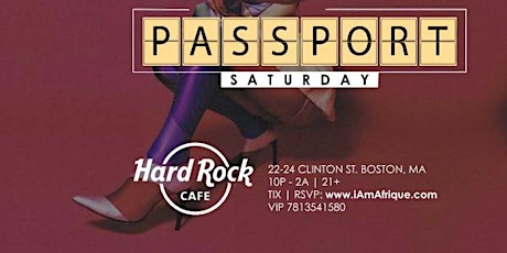 PASSPORT SATURDAYS | HARD ROCK CAFE
