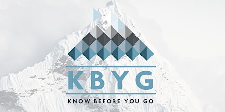 KBYG Know Before You Go Avalanche Awareness primary image