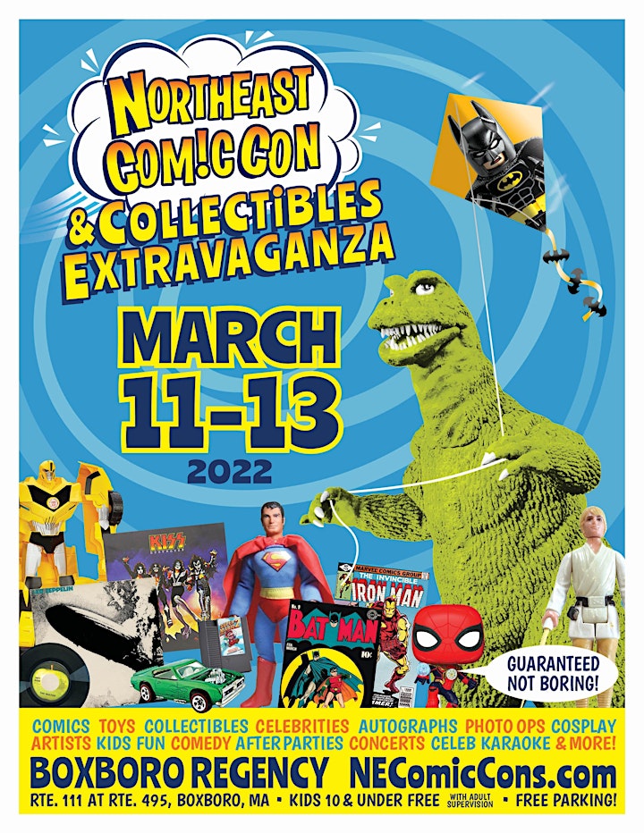 NorthEast ComicCon & Collectibles Extravaganza - March 11-13, 2022 image