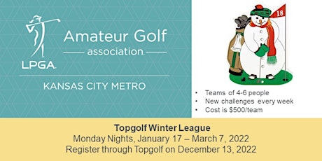 Topgolf Winter League (Jan 17, 2022 - Mar 7, 2022) primary image
