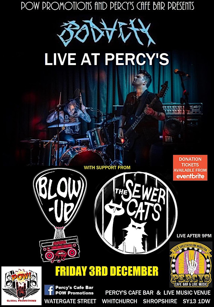 
		BODACH  with support from BLOW-UP + THE SEWER CATS image
