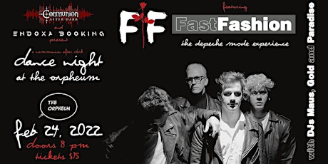 Fast Fashion the Depeche Mode Experience tickets
