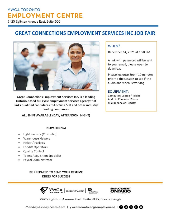 
		Great Connections Job Fair image
