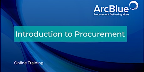 Introduction to Procurement Online Training tickets