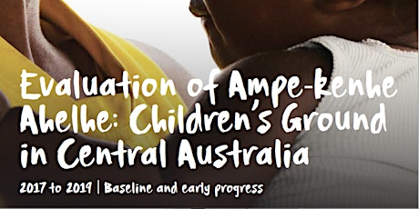 Children's Ground | Central Australian Evaluation Launch primary image