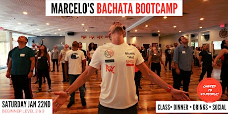 JANUARY 2022 BACHATA BOOTCAMP (Beginner Levels 2 & 3) tickets