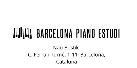 Imagen principal de Concert-Barcelona Piano Estudi-de Elbi Olalla