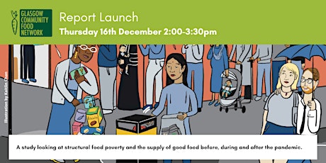 Report Launch: Tackling  food poverty before, during and after the pandemic primary image