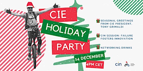 CIE Holiday Party feat. CIN Webinar: Failure Fosters Innovation