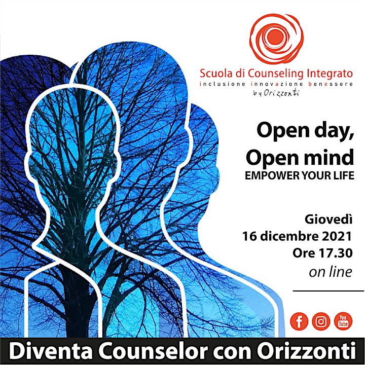 Immagine Open Day di presentazione della Scuola di Counseling Integrato by Orizzonti