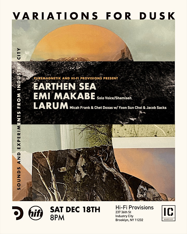 Variations for Dusk - Earthen Sea, Emi Makabe, Larum with Yoon Sun Choi image
