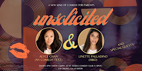 UNSOLICITED - COMEDY SHOW FOR PARENTS tickets