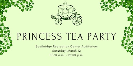Princess Tea Party tickets