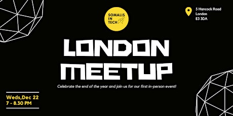 Somalis in Tech's London Meetup primary image